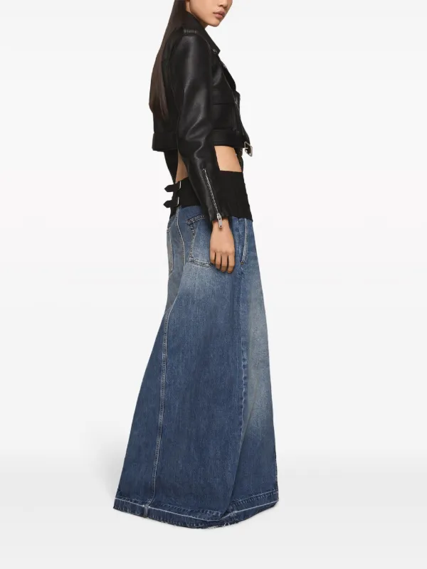 Stella McCartney Denim Maxi Skirt | Blue | FARFETCH UK