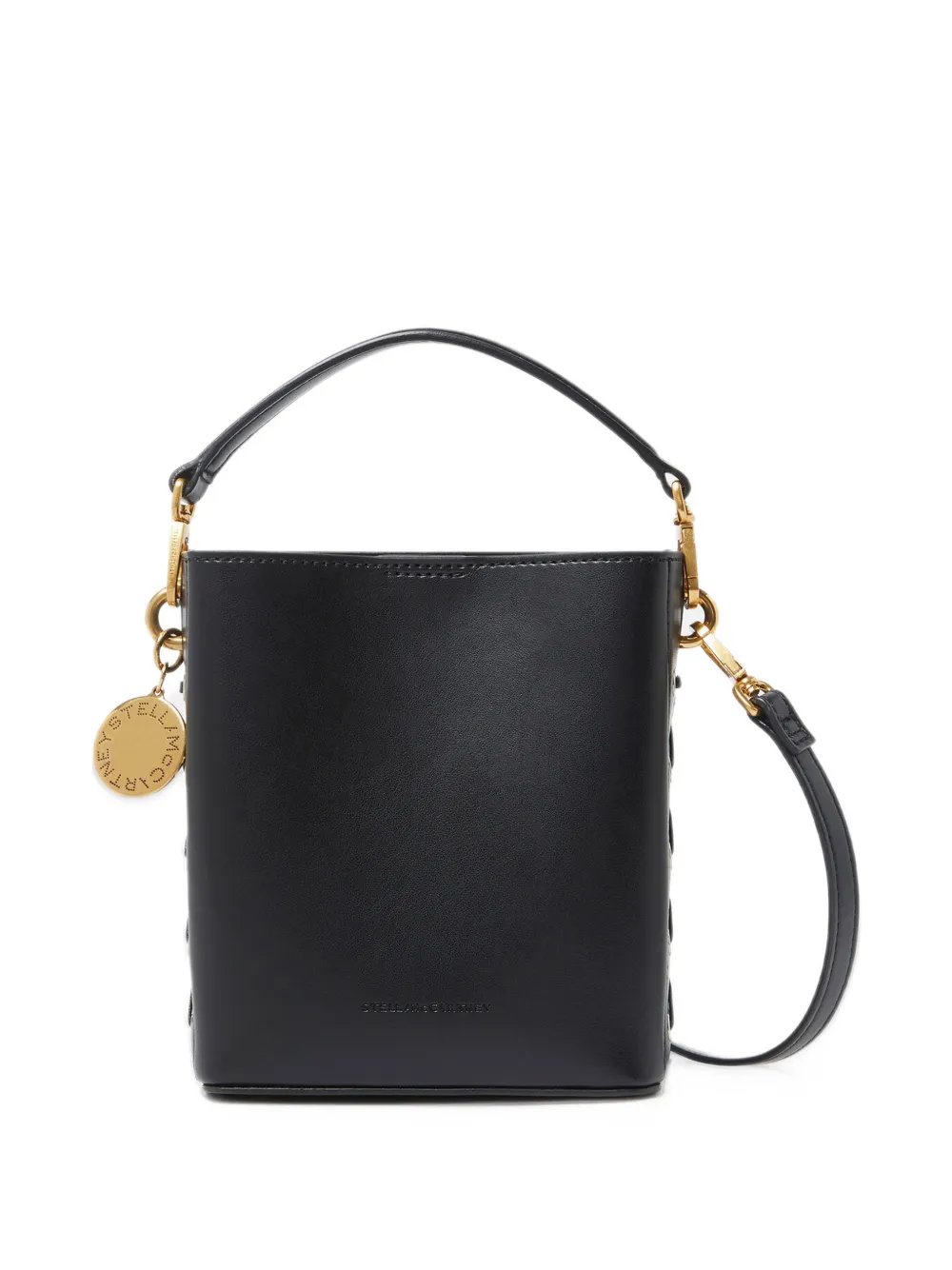 Stella McCartney Frayme bucket-tas van imitatieleer Zwart