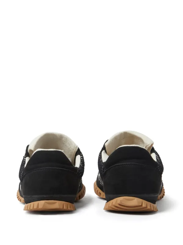 Stella McCartney S-Wave Mesh Sneakers | Black | FARFETCH