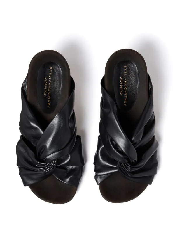 サンダル・ミュール STELLA MCCARTNEY Women Sandals 810527KP027 1000 NERO Black サンダル・ミュール STELLA MCCARTNEY Women Sandals