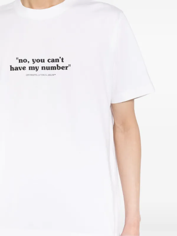 off white quote shirt
