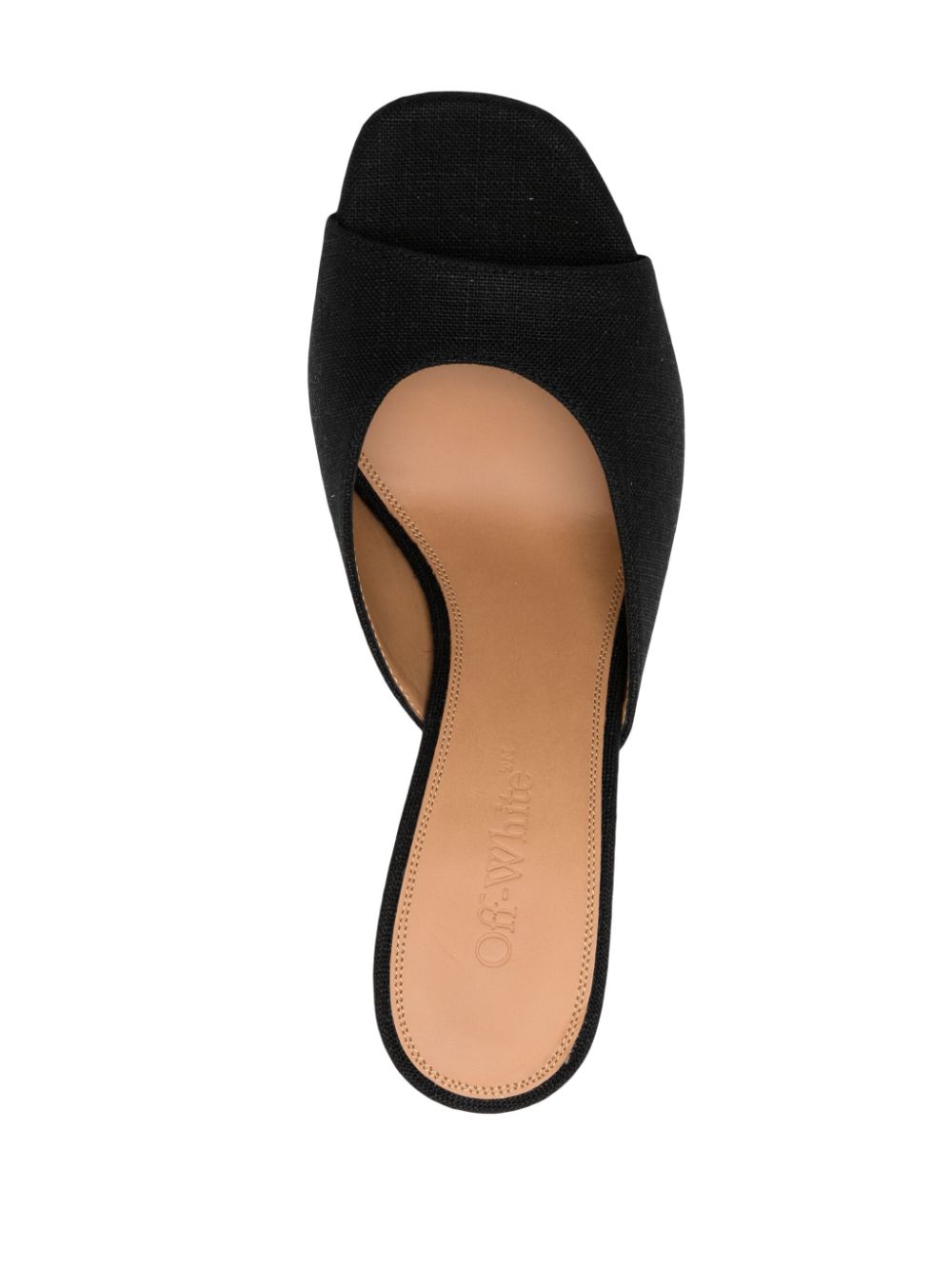 Shop Off-white Lollipop 100mm Mules In Black