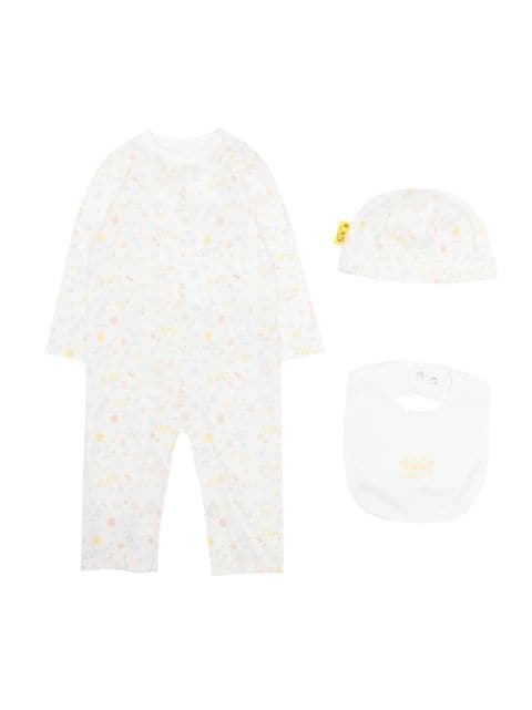 Off-White Kids logo-print cotton babygrow set
