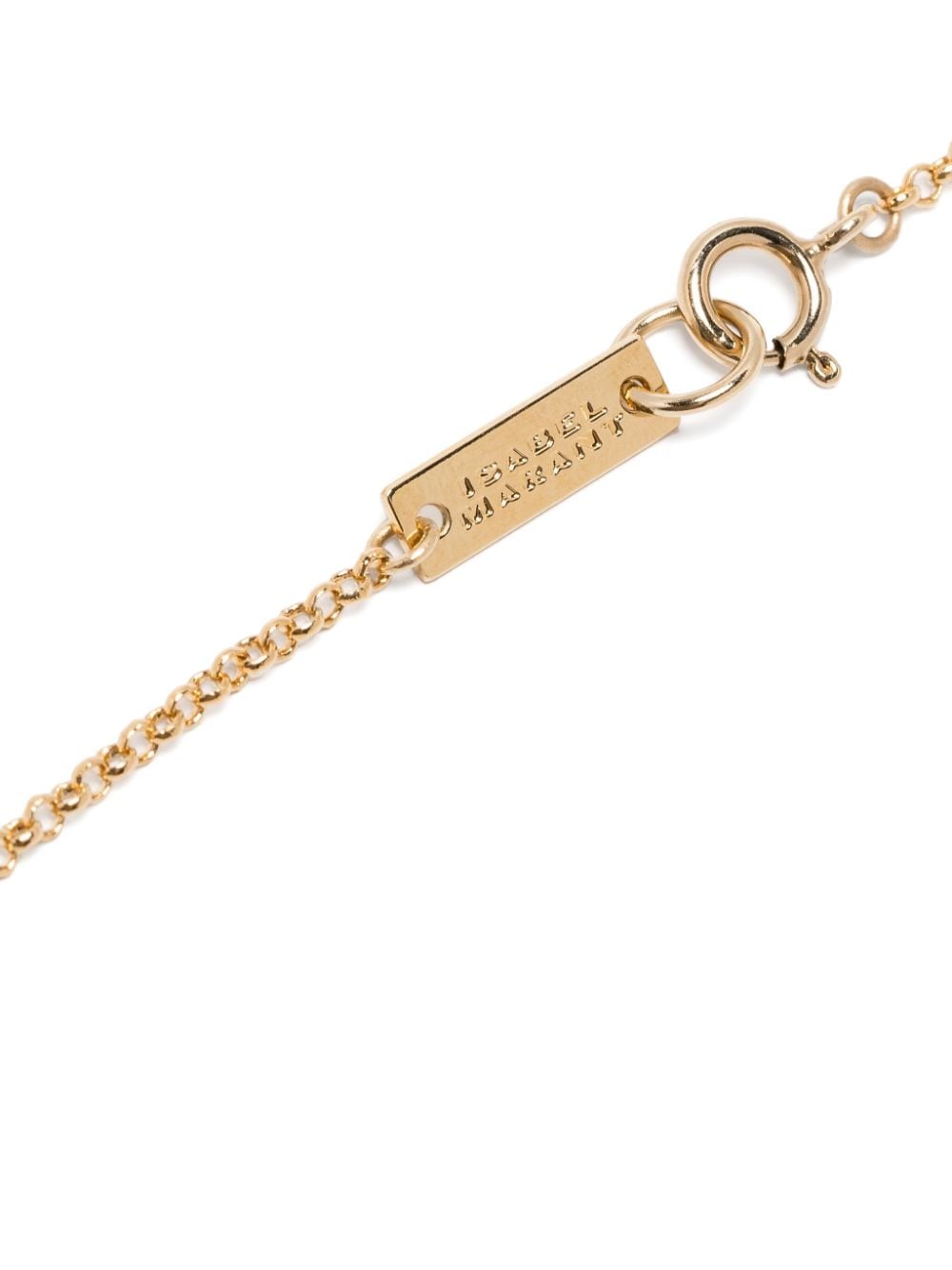 Shop Isabel Marant Leaf-pendant Cable-chain Necklace In Gold