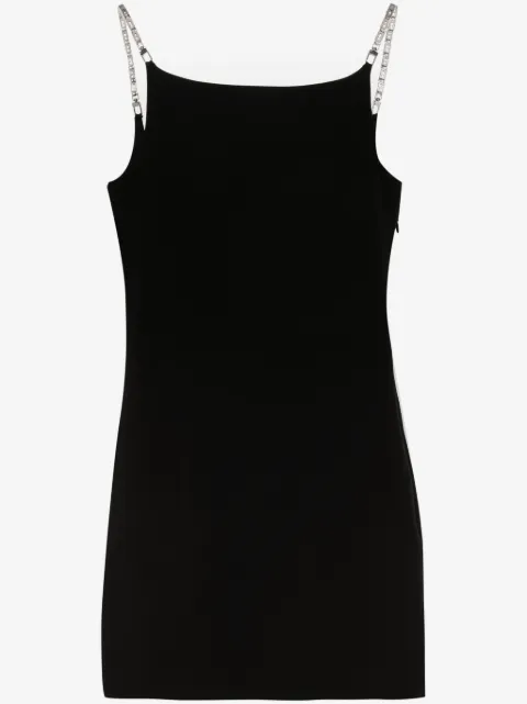 GCDS logo-chain cady mini dress