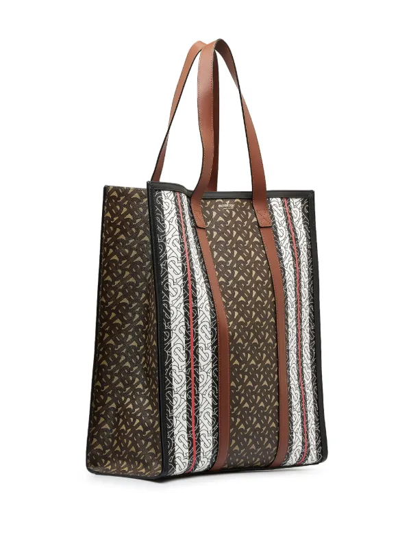 Burberry monogram clearance tote bag