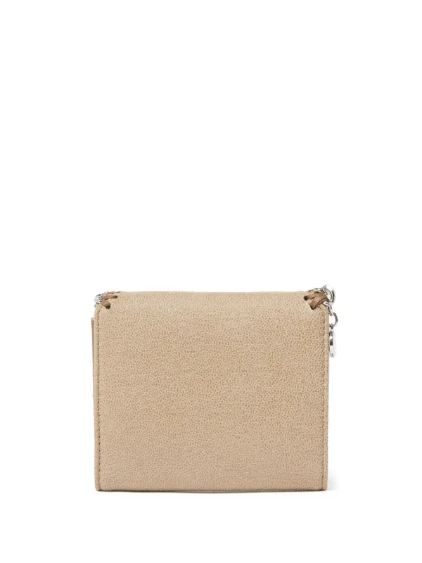 Stella McCartney Small Falabella tri-fold Wallet | Neutrals Stella McCartney Small Falabella tri-fold Wallet | Neutrals