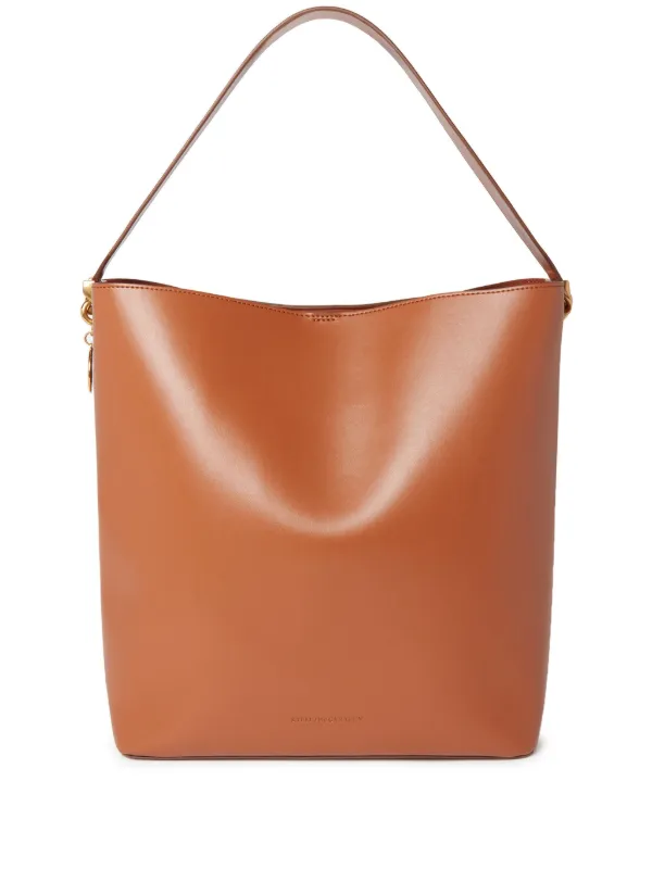 Stella McCartney Frayme faux-leather Tote Bag Brown