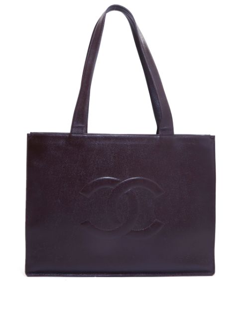 Cheap HOT SALE CHANEL 1996-1997 CC Mark tote bag Women