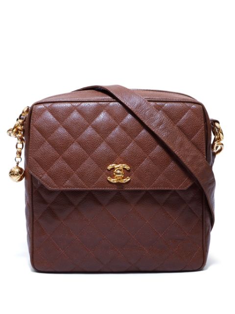 CHANEL 1992 diamond-quilted shoulder bag Women