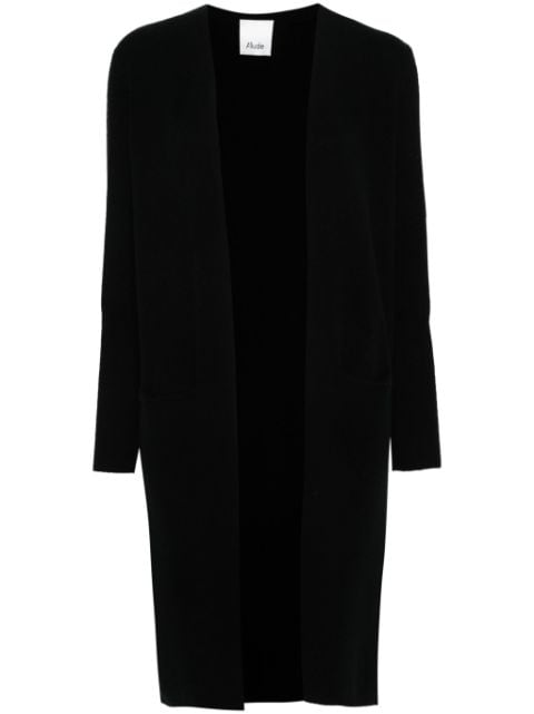 Allude long knitted cardigan