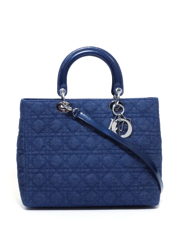 Christian Dior Pre-Owned 2000s カナージュ レディ ディオール 2way