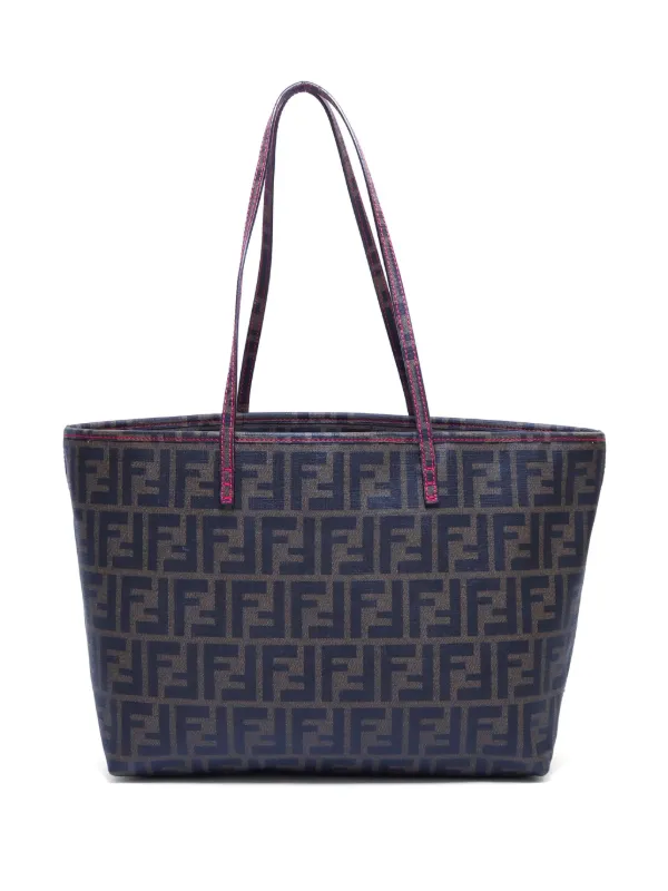 Canvas fendi tote Clearance