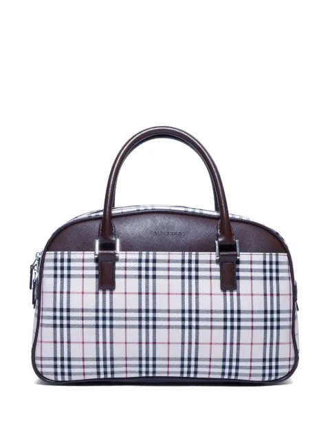 Burberry House Check zipped handbag Women