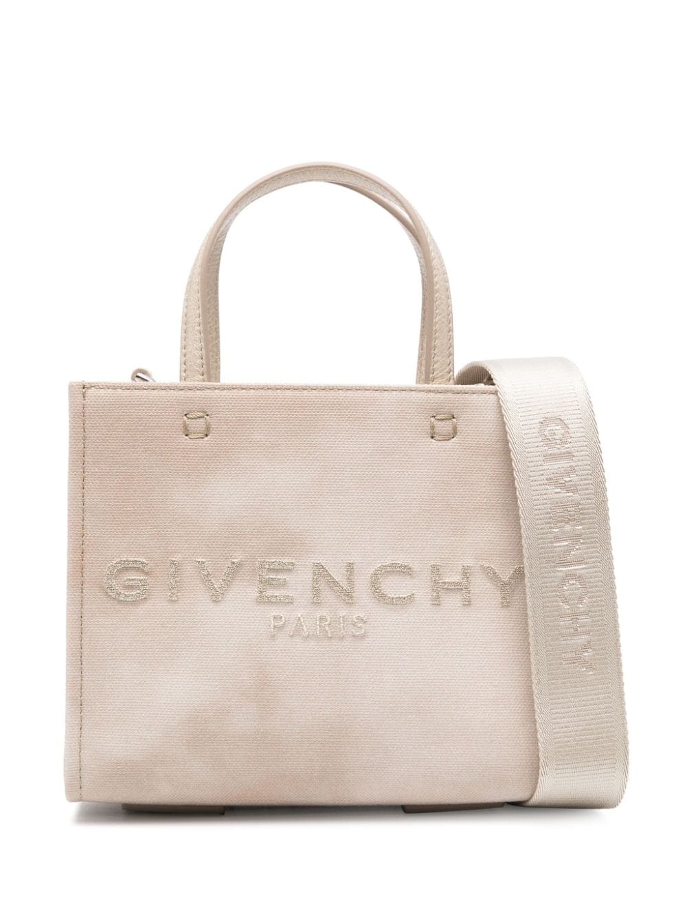 Shop Givenchy Mini G-tote Tote Bag In Neutrals