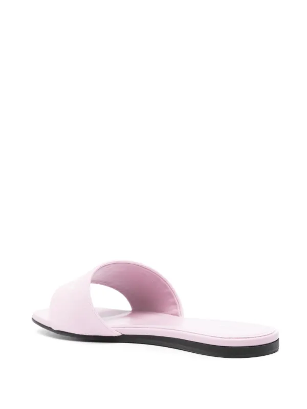 Givenchy logo print Slides Pink FARFETCH CA