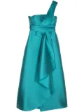 Alberta Ferretti Mikado maxi dress - Blue