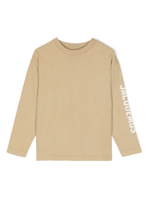 JACQUEMUS L'ENFANT logo-print cotton T-shirt