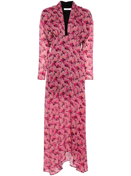 Robe longue Nollie à fleurs - IRO - Modalova