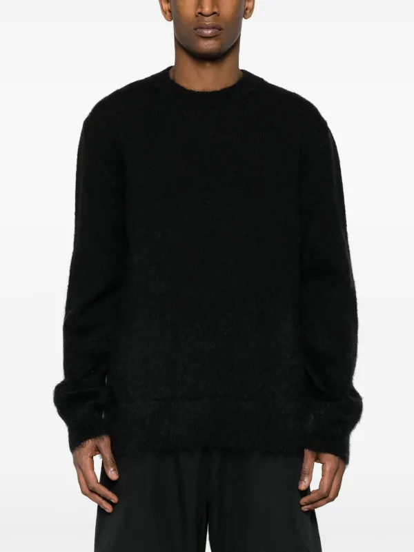 Off-White Pull En Laine à Motif Arrows En Intarsia | Noir