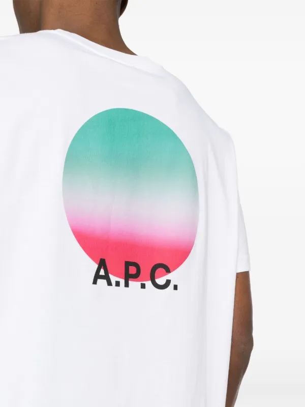 A.P.C. logo-print T-shirt | White | FARFETCH