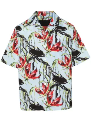 floral cotton shirt