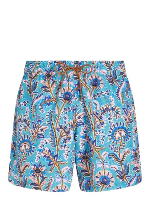 ETRO floral-print swim shorts