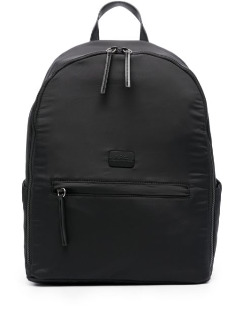 A.P.C. Blake logo-patch backpack Men