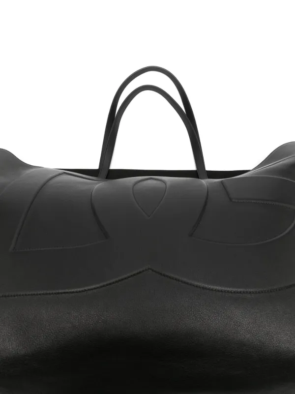 Dolce & Gabbana DG Logo Leather Tote Bag | Black | FARFETCH