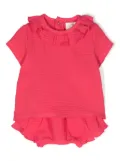 TEDDY & MINOU organic cotton T-shirt and shirts set - Pink