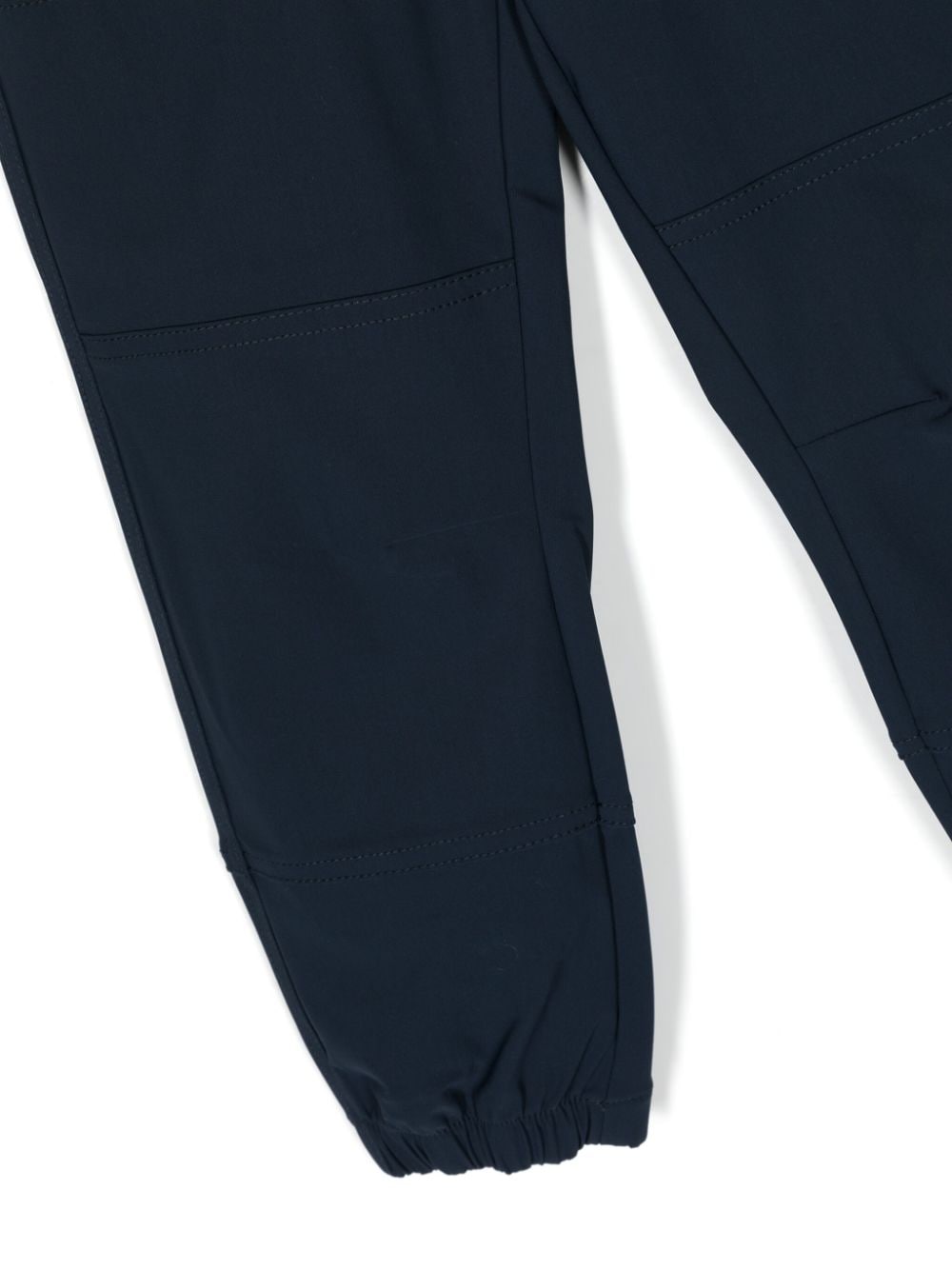 Shop Il Gufo Logo-print Stretch Track Pants In Blue