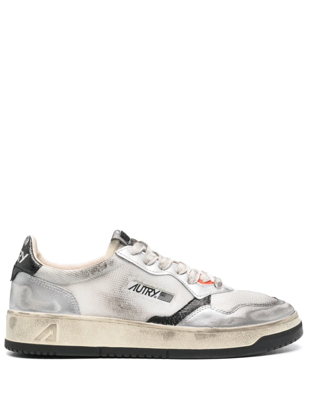 Shop Autry Medalist Super Vintage Sneakers In Grau