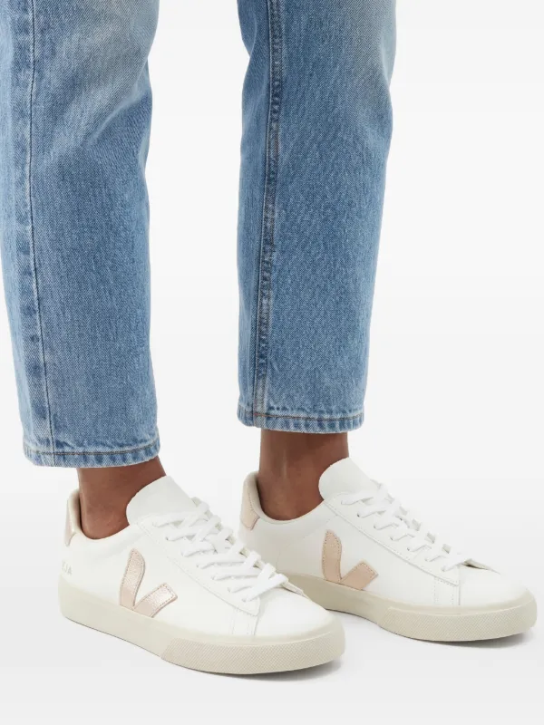 VEJA Campo Leather Sneakers | White | FARFETCH ZA