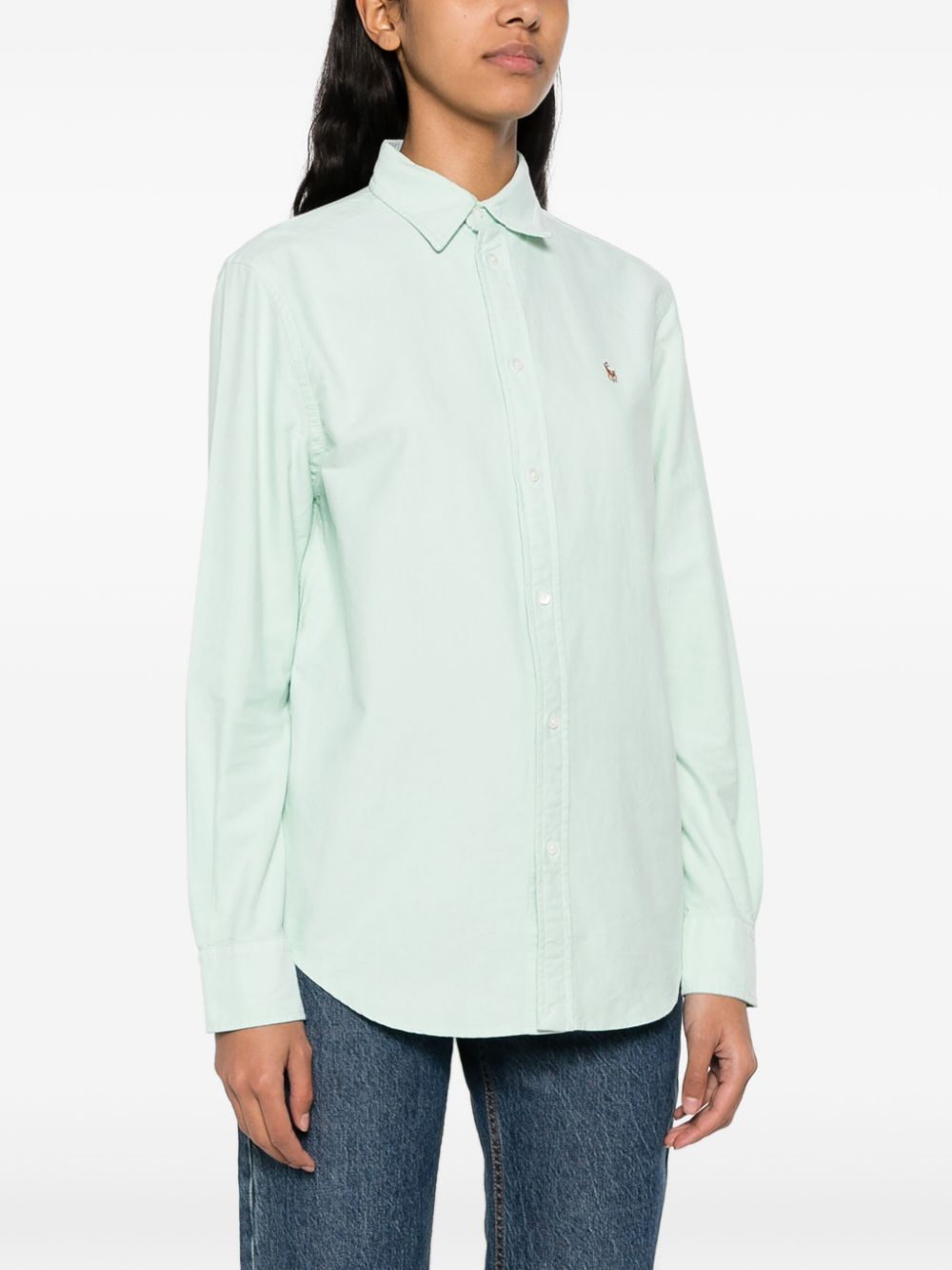 Polo Ralph Lauren Katoenen shirt Groen