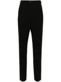 Dolce & Gabbana Milano ribbed cigarette trousers - Black