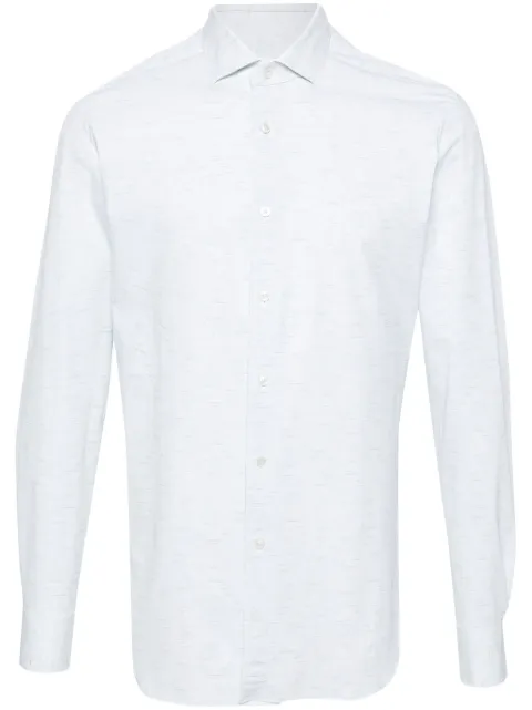 Xacus Active spread-collar shirt