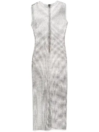 オールインワン・サロペット Philosophy Di Lorenzo Serafini Rhinestone-Embellished Mesh Philosophy Di Lorenzo Serafini rhinestone-embellished Mesh