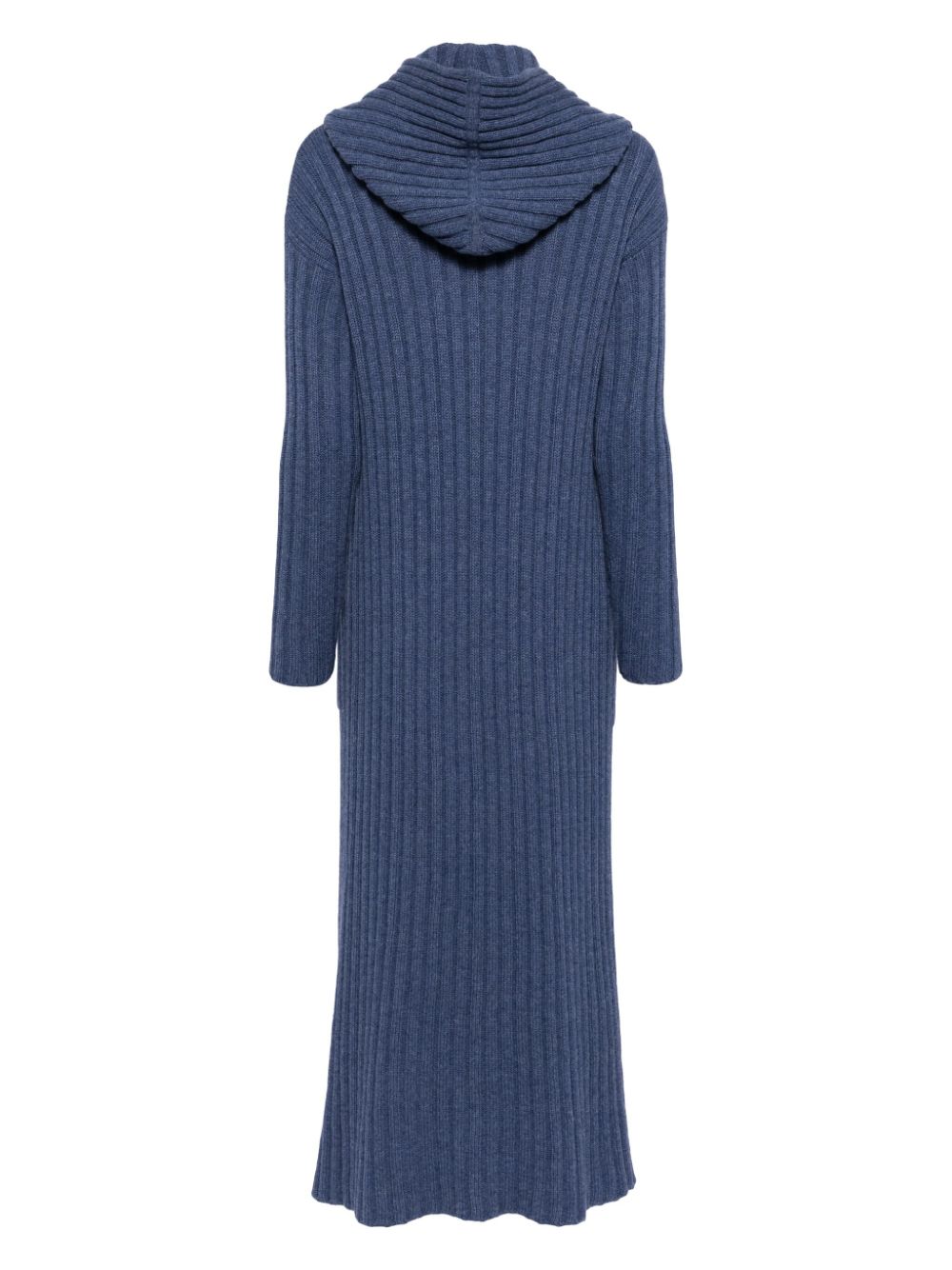 Shop Teddy Cashmere Chunky-knit Cashmere Cardigan In Blue