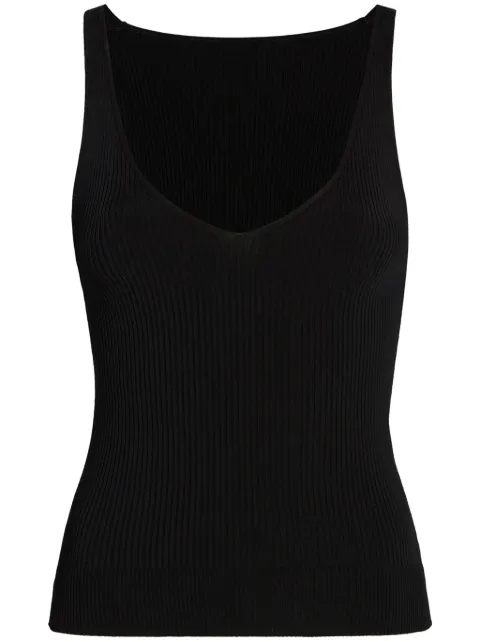 Another Tomorrow ribbed-knit tank top