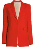 Another Tomorrow single-breasted merino wool blazer - Red