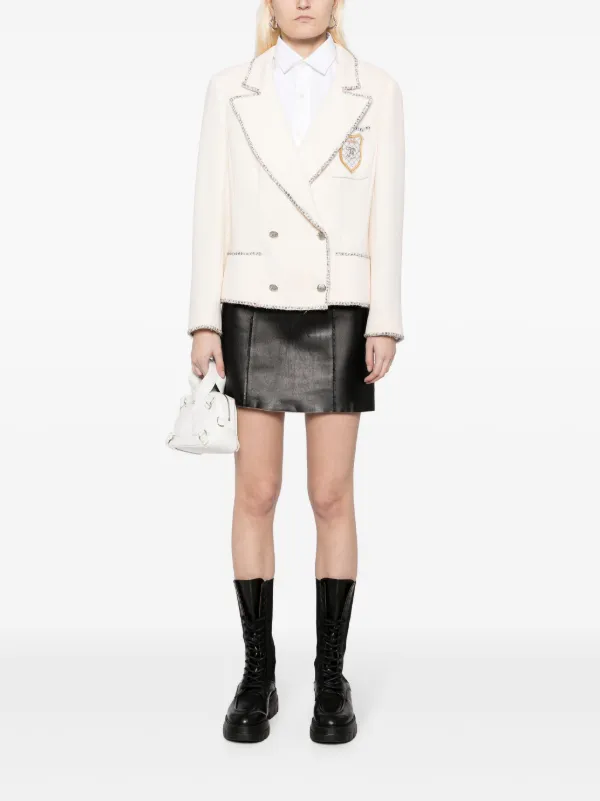 CHANEL Pre-Owned 2005 エンブレム ジャケット | ニュートラル