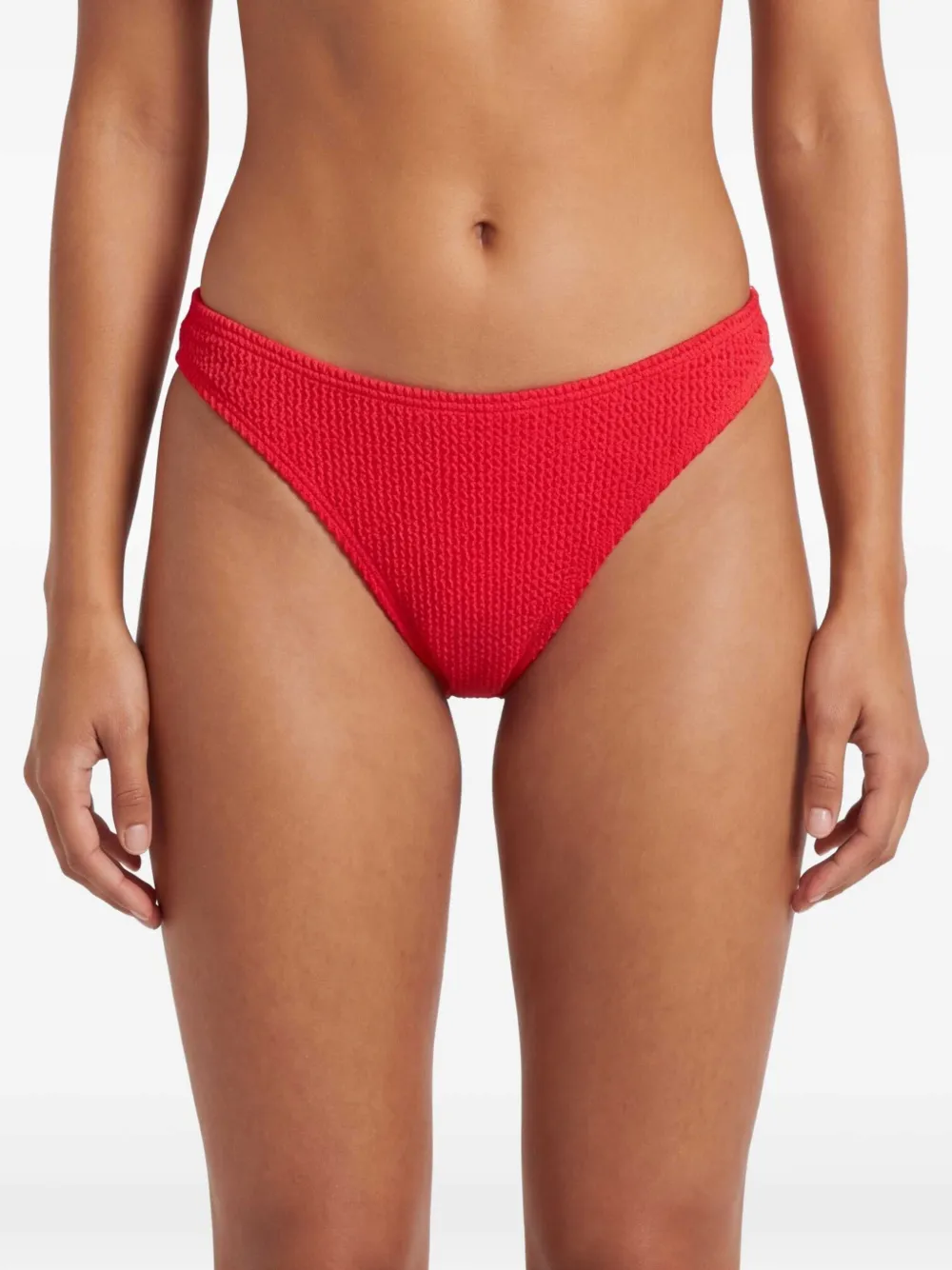 Bond-eye Scene bikinislip met print Rood