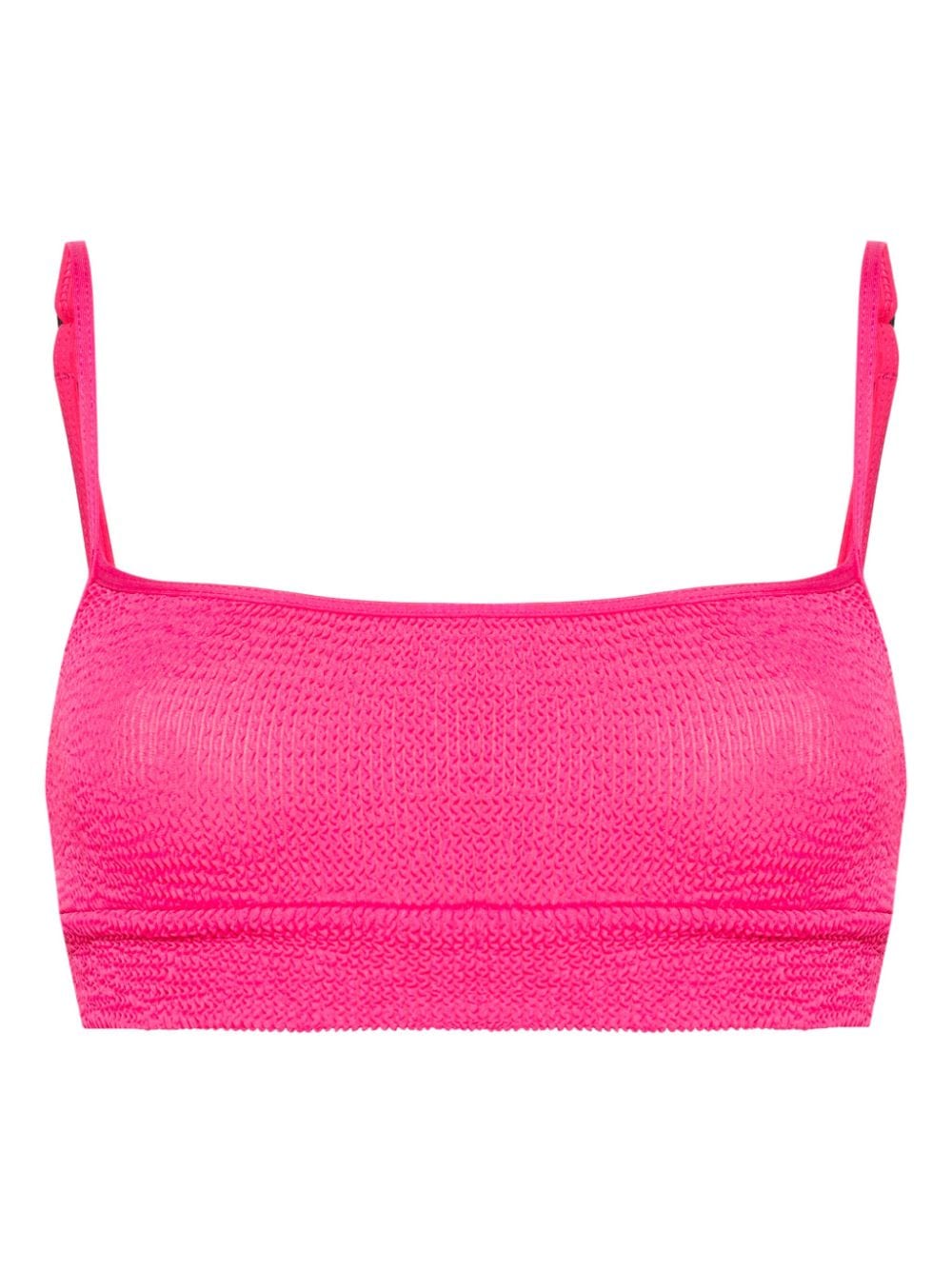 Bondeye Strap Saint Bikini Top In Pink