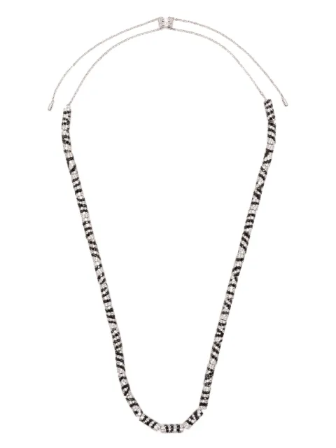 APM Monaco x Charles Leclerc zebra adjustable necklace