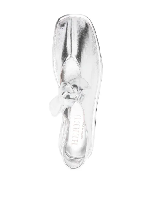 Hereu Llasada metallic ballerina shoes LLAMWFS240064 - 3