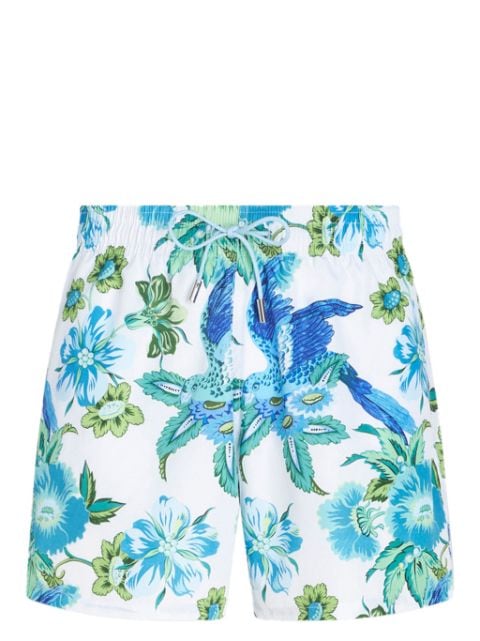 ETRO floral-print swim shorts