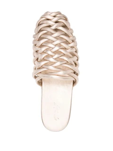 Marsèll interwoven-design leather sandals MW8242084 - 3