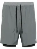 Nike Swoosh-motif running shorts - Grey