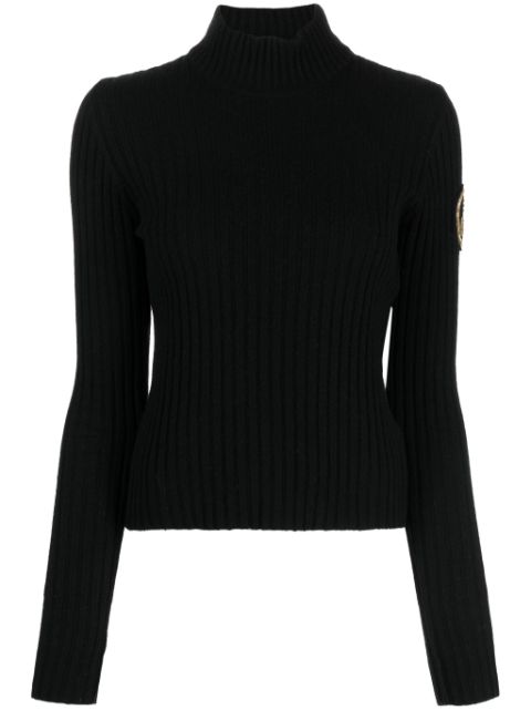 HOT SALE CHANEL 1996 bead-embellished cashmere jumper Women