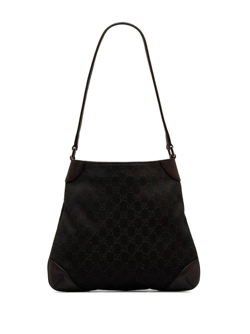 Gucci Pre-Owned 2000-2015 GG canvas shoulder bag - Bruin